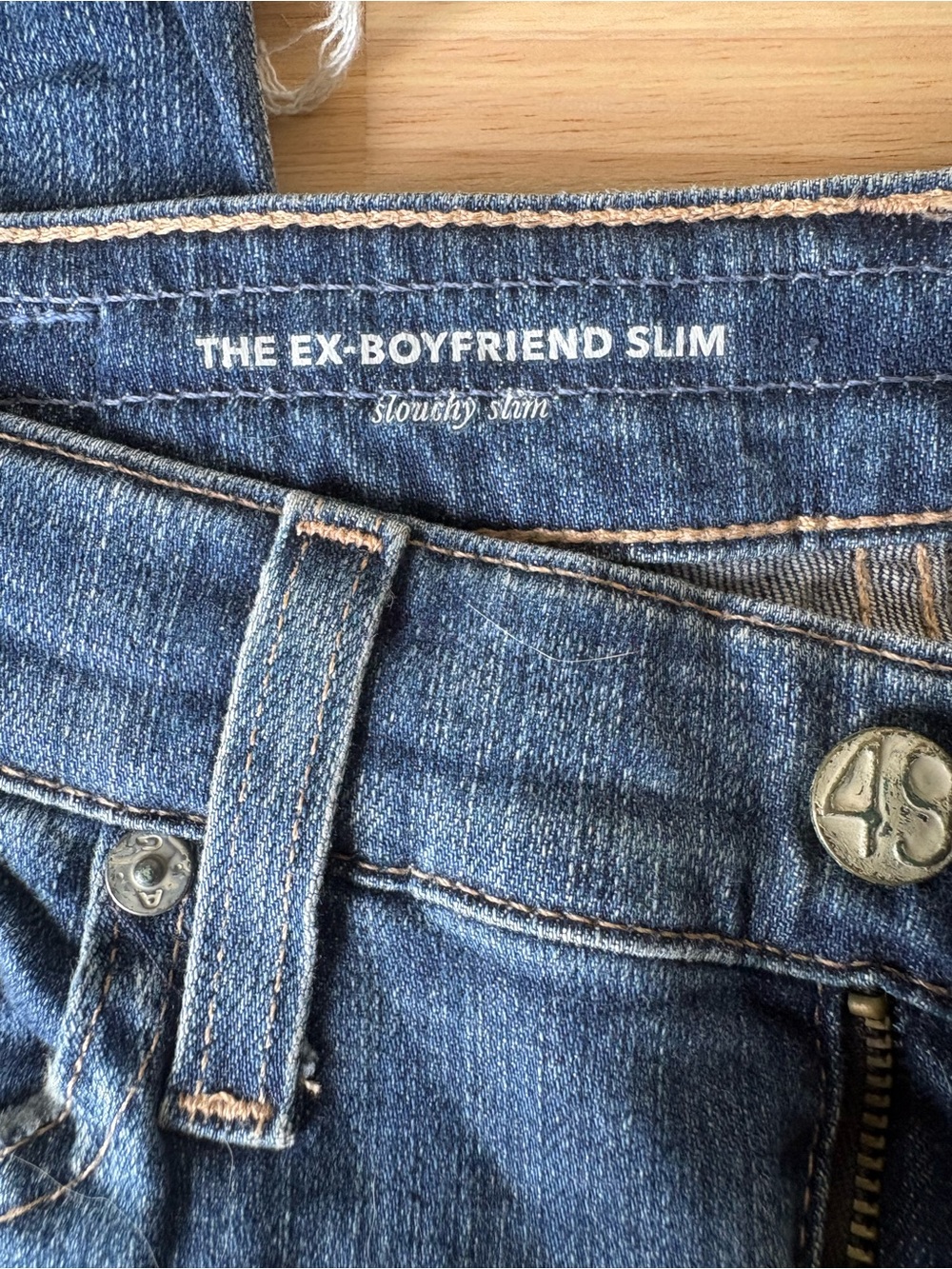 Ag Adriano Goldschmied The Ex-Boyfriend Slim Jeans - Blue